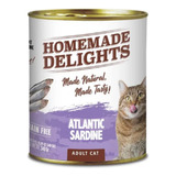 Homemade Natural Atlantique Sardina Adult Cat Pack 6 X 340 G
