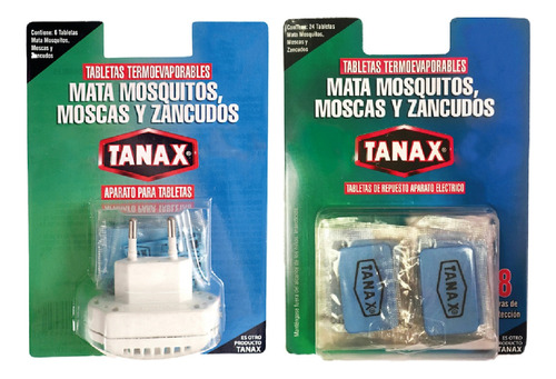 Tanax - Tabletas Termoevaporables [difusor + 30 Tabletas] Fl