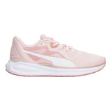 Tenis Deportivo Puma Twitch Runner Color Rosa Para Mujer 