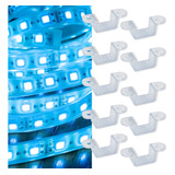 Clip De Montaje Para Manguera Led Pared Techo 5mm 10 Piezas