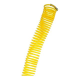 Manguera Compresor Resorte Espiral Aire 15m 1/4 300 Psi Lion Color Amarillo