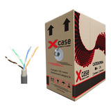 150 M Cable Red Utp Cat 5e Doble Forro, Exterior Xcase