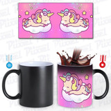 Regalo Para Amigas Taza Magica Unicornios Modelo 2