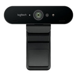 Webcam Brio 4k Pro Tecnologia Hdr E Rightlight 3 Logitech