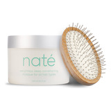 Nat Mascarilla Para El Cabello Con Cepillo Desenredante, Aco