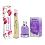 Perfume Hello Women & Fleur D Amour  Promoción 2 Piezas Gbc