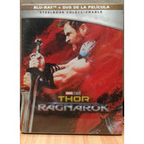 Steelbook Thor Ragnarok (blu-ray + Dvd) + Póster