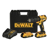 Taladro Percutor Inalámbrico Dewalt 20v Brushless Dcd7781d2 Color Amarillo Frecuencia 50