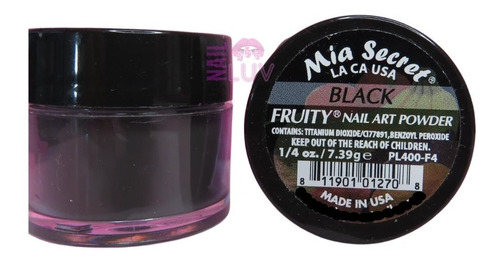 Acrílico Negro Mia Secret 7gr