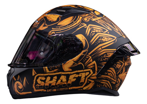 Casco Integral Shaft 582sp Azteca Oro