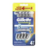 Aparelho Barbear Gillette Prestobarba3 Pack Leve 4 Pague 3