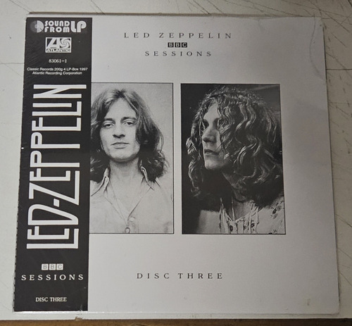 Led Zeppelin  - Bbc Sessions Disc 3. Cd Digipack Importado 