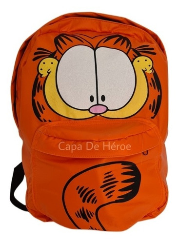 Mochila Garfield Gato Naranja Caricatura Odie Escolar