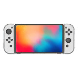 Funda Transparente 3 En 1 Para Nintendo Switch Oled 