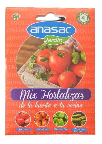 Semilla Mix Hortalizas Anasac