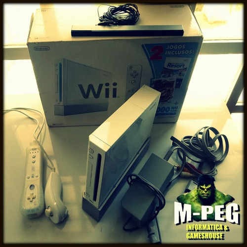 Nintendo Wii 512mb Standard Cor  Branco