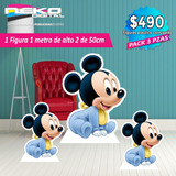 Mickey Bebe Pack 3 Pzas