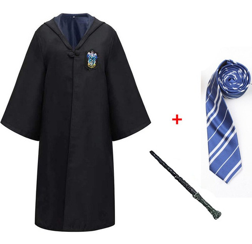 Disfraz De Harry Potter 4 Ravenclaw Para Niño, Capa, Coraza+