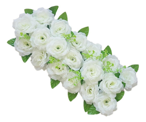 Arreglos Florales Rosas De Seda Flores Artificiales Blanco