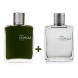 Deo Parfum Homem Verum + Homem Natura Kit Presente Masculino