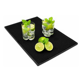  Tapete De Serviço 30x45cm Bar Mat Apoio Balcão Bartender Pvc 