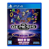 Sega Genesis Classics Ps4 Playstation 4 Mídia Física Lacrado