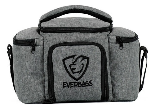 Bolsa Térmica Fitness Top - Preta Marmita Academia Everbags Cor Rosa-chiclete