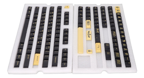 Keycap Pbt Keycaps, 132 Teclas, Sin Letras, Altura De Cerezo