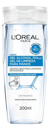 Gel Antibacterial L'oréal Paris Con Glicerina 200ml