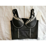 Bralette Crop Top Corset Bustier 