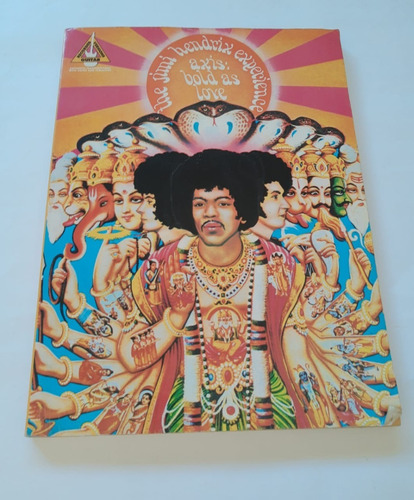 Livro Partitura Jimi Hendrix Axixs: Bold As Love Importado