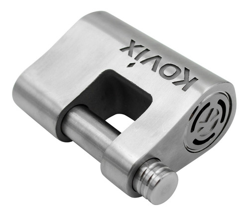 Candado Kovix Kbl16 Con Alarma Para Cadenas Y Portones Acero