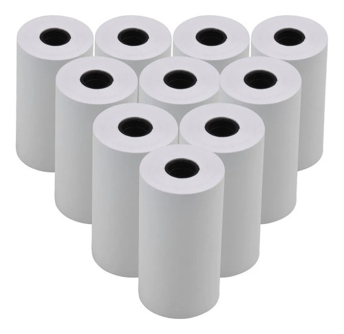 10 Rollos Papel Térmico 58mm Boleta Electrónica / Lhua 