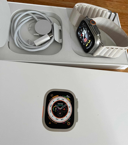 Apple Watch Ultra Titanium 49 Mm. Impecable!!