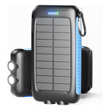 Nuynix Cargador Solar, Cargador De Telefono Portatil De 4980