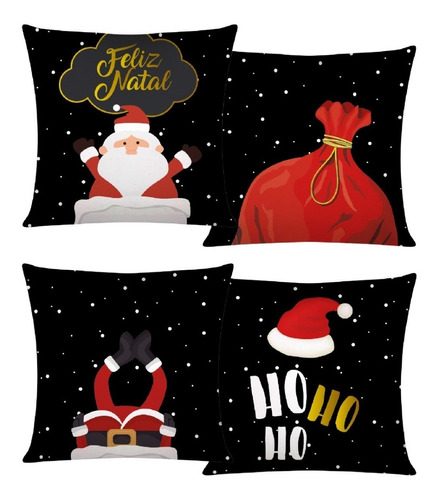 Promoção De Capas De Almofadas Varias Estampas 45x45 Natal