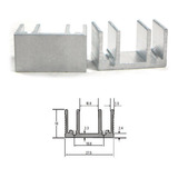 50x  Dissipador 15mm Dm822 S/ Furo P/ To-220 