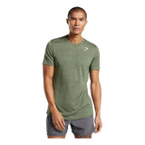 Gymshark Arrival Marl T-shirt - Core Olive/kalamata Olive