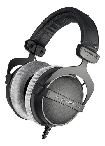 Audífonos Beyerdynamic Audio Dt 770 Pro 250 Ohm Dt 770 Pro Negro Y Gris