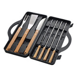 Set Parrillero Para Asado Y Antichuchos 