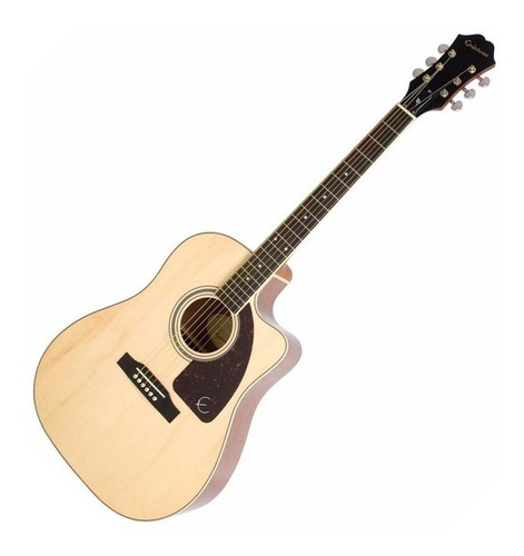 Guitarra Acustica EpiPhone Aj-220sce Natural Ceras Metalicas