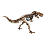 Rompecabezas 3d Tiranosaurio Rex Mdf Corte Láser