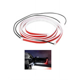 Par Tira Led Blanco/rojo 1.2 Metros Advertencia Puerta Auto