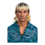 Disfraces Hombre Exótico Rey Rubia Mullet Peluca