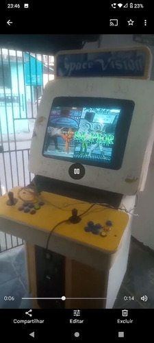 Máquina Fliperama Neo Geo, 161 Jogos, Gabinete Vertical.