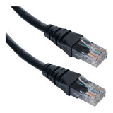 Cable Patch Utp Cat6 0,5 Mts. Negro, Calidad Factura Boleta