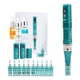 Dr Pen A6s Dermapen Inalámbrico +12 Repuestos+ Kit De Serum