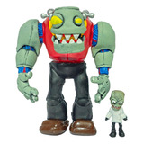 Nueva Figura Juguete Plantas Vs Zombies Dr Zombie Rojo