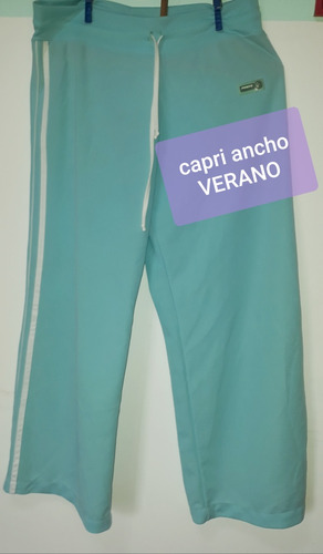 Pantalon Jogging Ancho Capri Punto 1 Talle 4