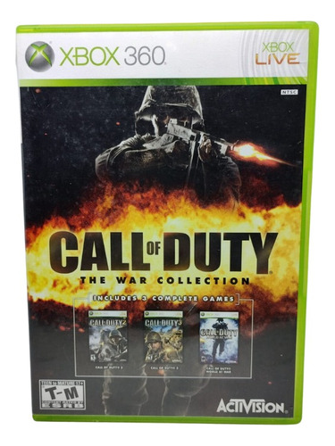 Jogo Call Of Duty The War Collection Xbox 360 Original Mf
